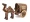 ADVANZO Camel Cart Brass Showpiece Figurine, Standard, Pack of 1