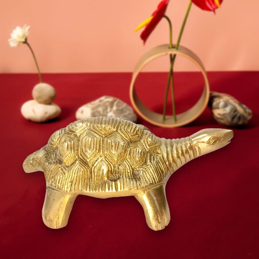 Brass Turtle Shulk | Beauty Of Brass | Home Decor | Office Decor | Brass Turtle |