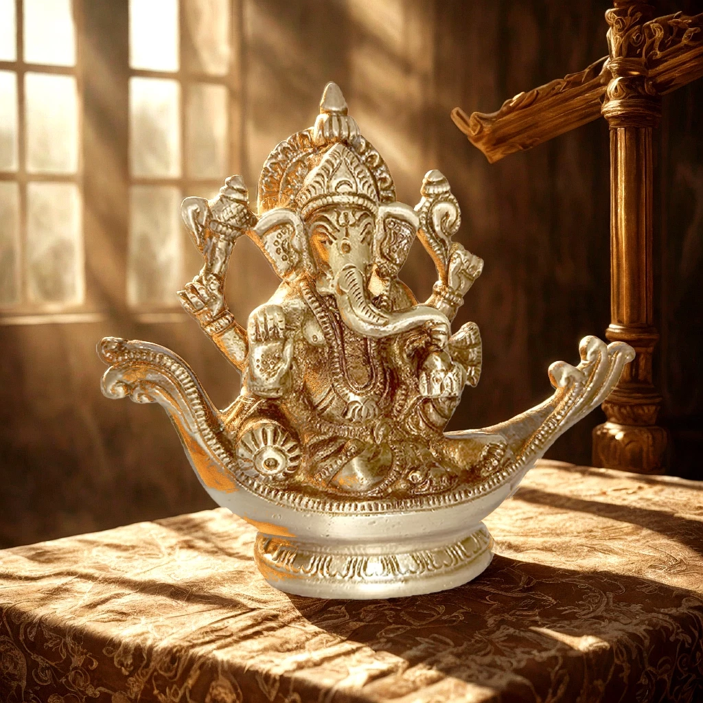 Brass Ganesh ji03 |  Brass Vinayak | Brass Siddhivinayak | Brass Bappa | Religious Idol