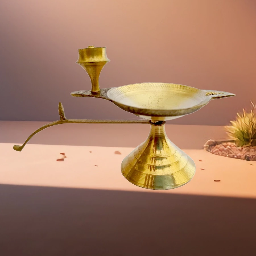 Brass Diya08 |  Shining Diya | Aarati Glow | Sundar Jyot | Golden Deep | Swarna Deep |