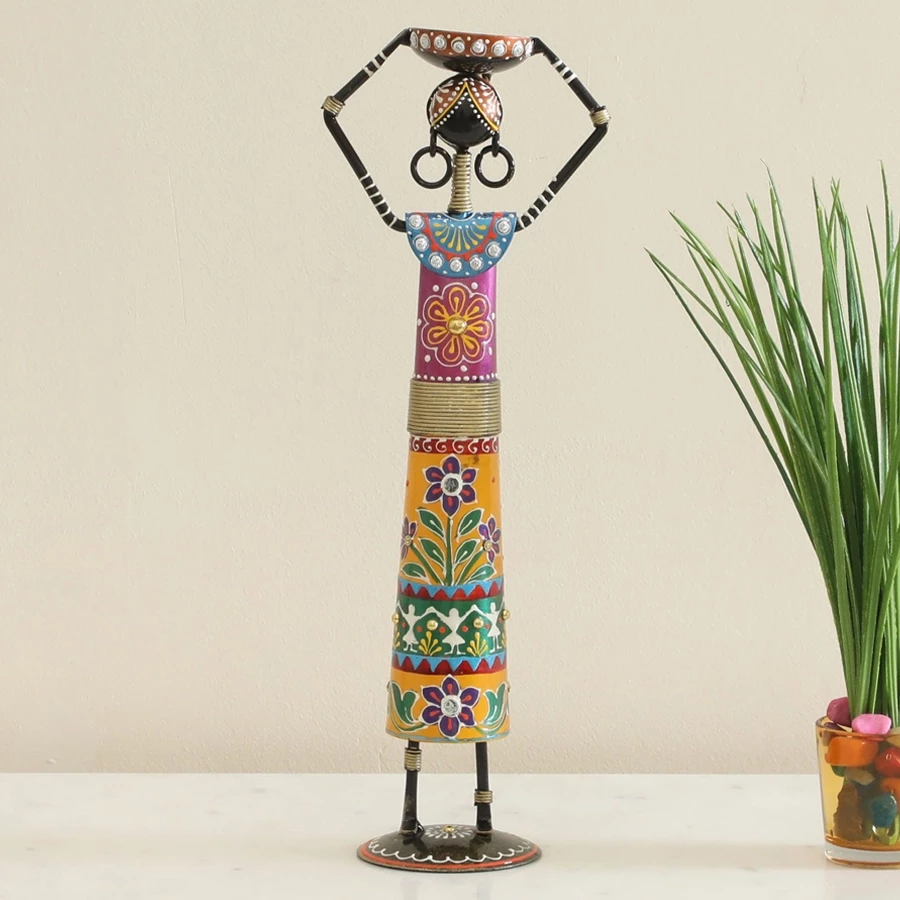 Iron Multicolour Akiro Designer Doll/1 Figurine