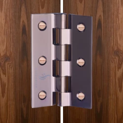 3" & 4 Pcs Brass Railway Rose Gold Hinge BRH-02 |  Rose Gold Hinge | Brass Window Hinge | Brass Cabinet  Hinge