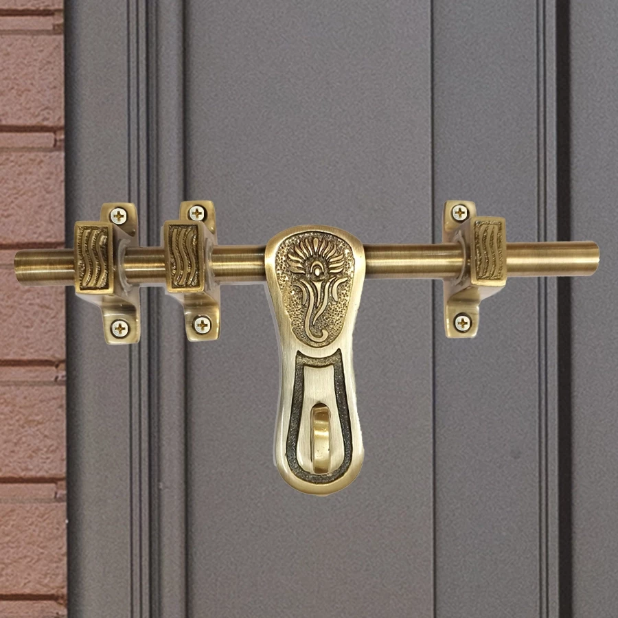 8" Brass Aldrop AL-20| Brass Antique Aldrop | Brass Ganesh Style Aldrop | Brass Arla |