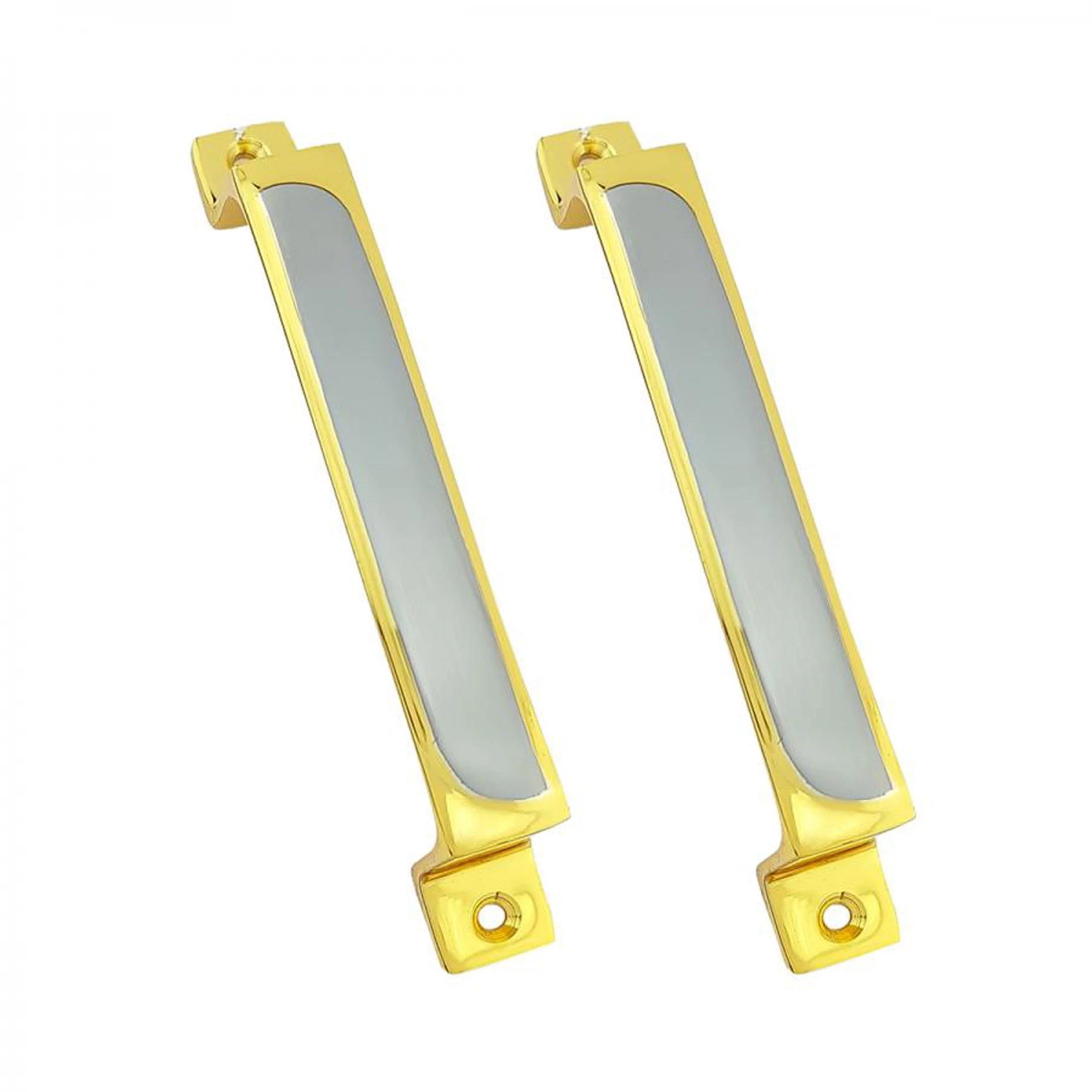 6" Brass Cabinet Handle CH-020 | Brass Silver Gold Handle | Brass Sliver Gold  Drawer Handle | Brass Sliver Gold  Window Handle