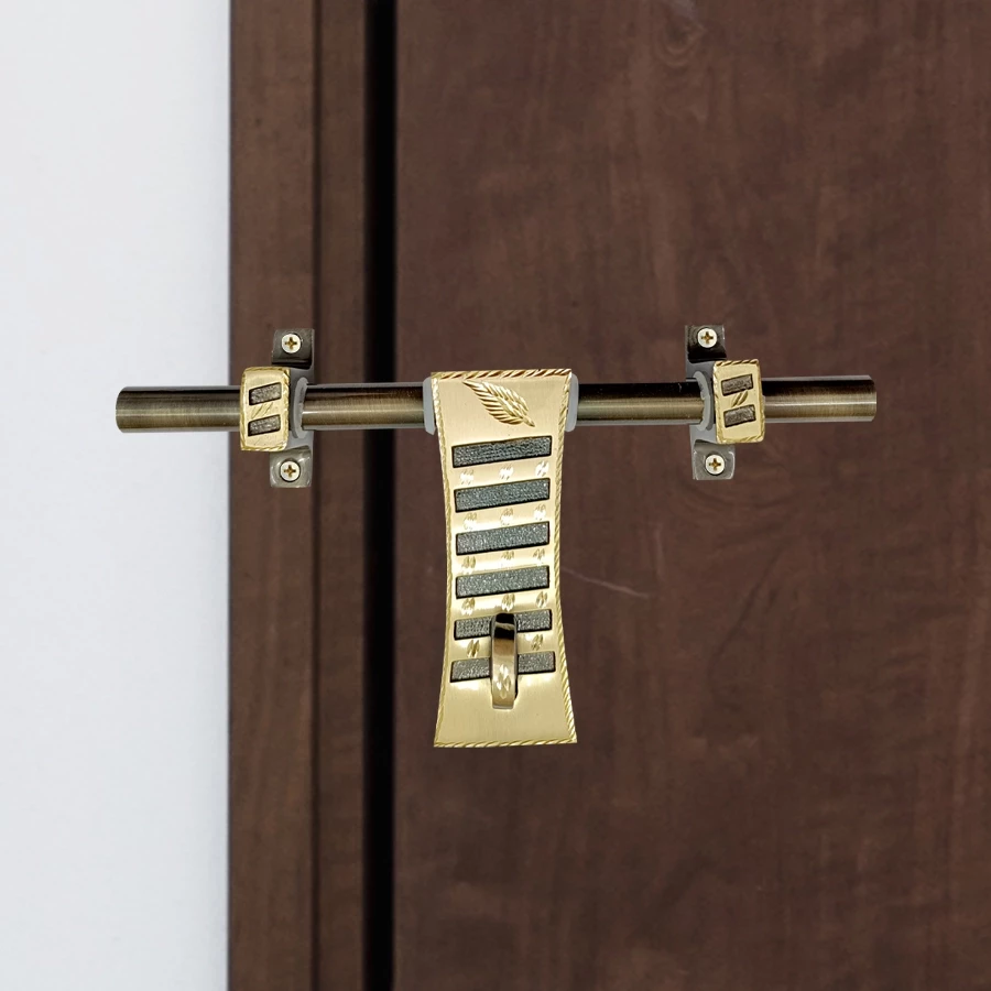 10" Brass Aldrop AL-13 | Antique Finish Aldrop | Single Door Aldorp | Brass Door security Aldrop