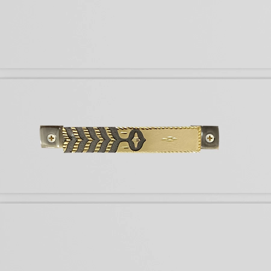6" Brass Cabinet Handle CH-028 | Brass Antique Handle | Brass Antique Drawer Handle | Brass Antique Window Handle