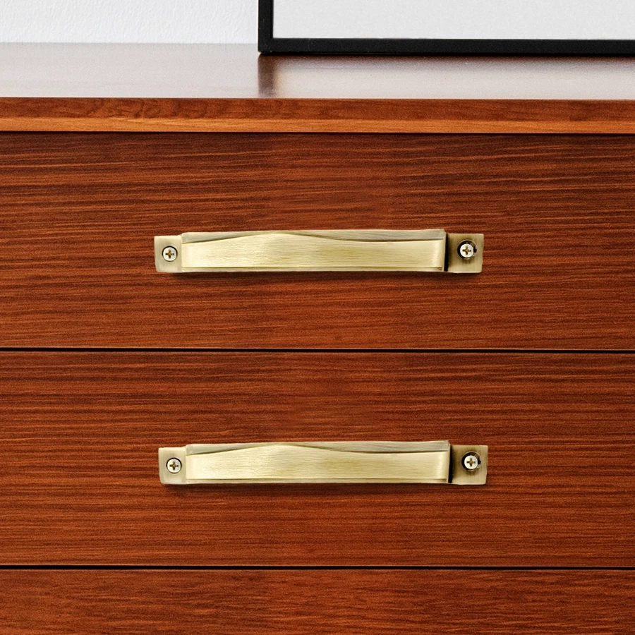 6" Brass Cabinet Handle CH-005 | Brass Antique Handle | Brass Antique Drawer Handle | Brass Antique Window Handle