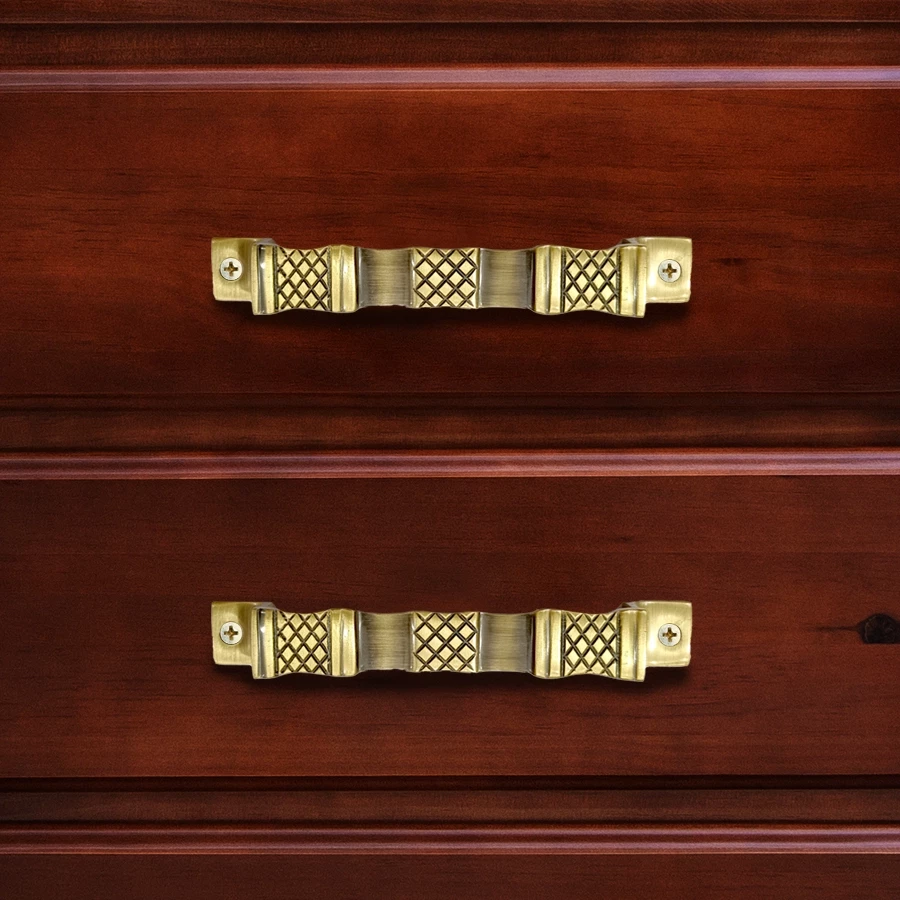6" Brass Cabinet Handle CH-012 | Brass Antique Handle | Brass Antique Drawer Handle |Antique Finish Handle | Brass Antique Window Handle