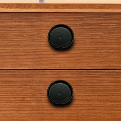 30mm Cast Iron Knobs CIK-003 | Cast Iron knob Z- Black Powder Coating Finish | Iron Cabnite Knobs| Iron Drawer Knobs |