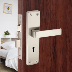8" Iron Mortise lock IML-103 | Heavy Duty Mortise Door Lock for Bedroom | Iron 6 Lever Mortise Lock | Iron Heavy Duty 3 Key Mortise Door Lock |