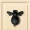 13cm Cast Iron Door Knocker CIDK-01 | Black Powder Coating Iron Door Knocker | Full Black Butterfly Iron Door Knocker