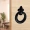 13cm Cast Iron Door Knocker CIDK-09 | Black Powder Coating Iron Door Knocker | Full Black Butterfly Iron Door Knocke