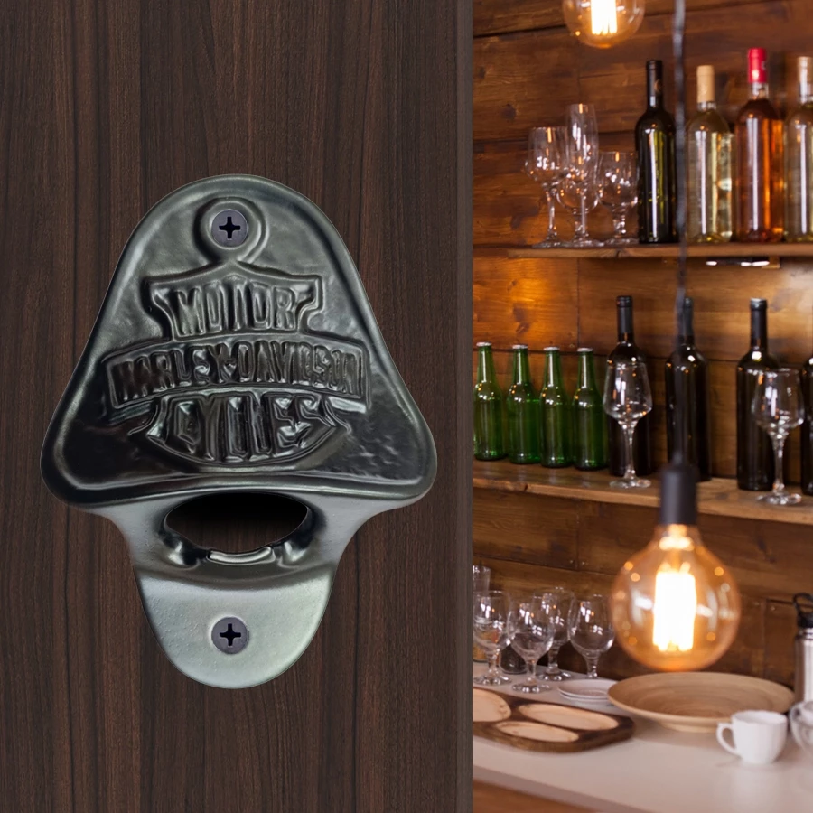 11cm Cast Iron Opener CIOP-004 | Black Powder Coating Bottle Opener |Cast Iron Hand Decor Bottle Opener |