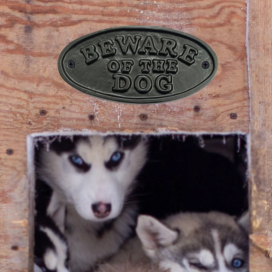 7cm Cast Iron Letter Plate CIDS-005 | Cast Iron Door Plate | Cast Iron Door Sine Plate | Cast Iron Black Powder Coating Letter Plate