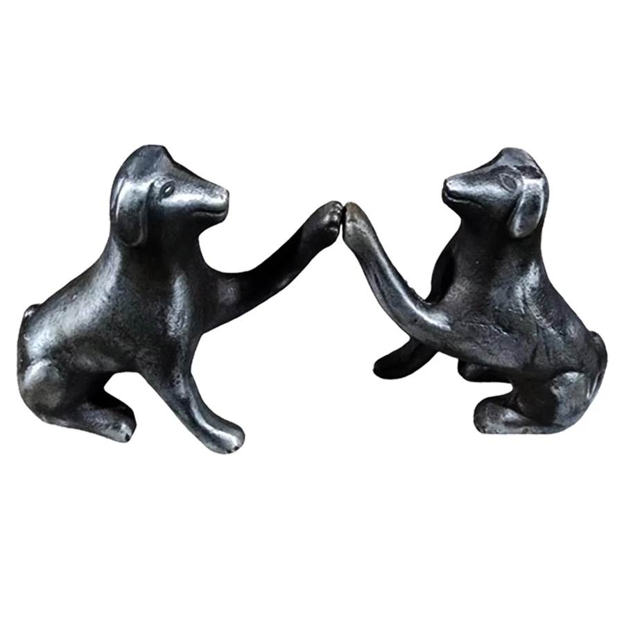 Cast Iron Dog Door | Home Decor Item | Cast Iron Black Powder Coating