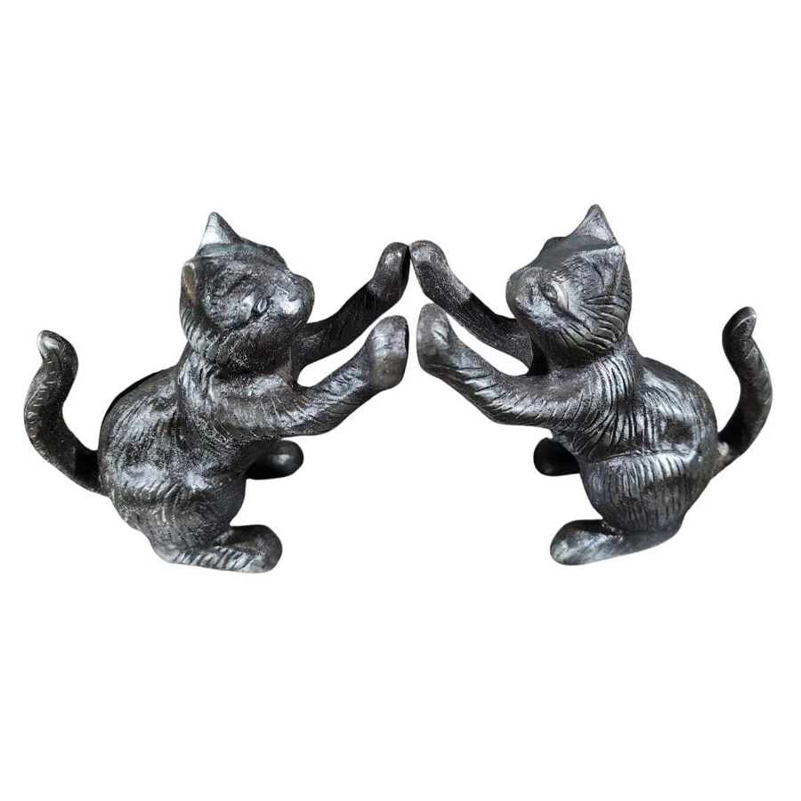 Cast Iron Cat Door CIC-001 | Home Decor Item | Cast Iron Black Powder Coating