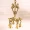 Advanzo Antique Brass Hanging Diya with Twin Peacock Design | Hanging Oil Lamp |Perfect for Diwali & Vastu Décor 9.5 Inches Twin Peacock Design Chain 18 inches, Weight-1.7 Kg ,Standard, Pack of 1