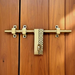 12" X 16mm Door Aldrop AL-026 | Premium Brass Aldrop for Main Door | Solid Brass Door Aldrop | Wooden Door Fitting | Aldrop | Kunda | Tadi | Pack Of 1