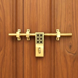12" X 16mm Door Aldrop AL-025 | Premium Brass Aldrop for Main Door | Solid Brass Door Aldrop | Wooden Door Fitting | Aldrop | Kunda | Tadi | Pack Of 1