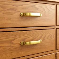 6" Brass Cabinet Handle CH-034 | Brass Antique Handle | Brass Antique Drawer Handle | Brass Antique Window Handle | Pack OF 2