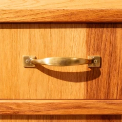 6" Brass Cabinet Handle CH-038 | Brass Antique Handle | Brass Antique Drawer Handle | Brass Antique Window Handle | Pack OF 2