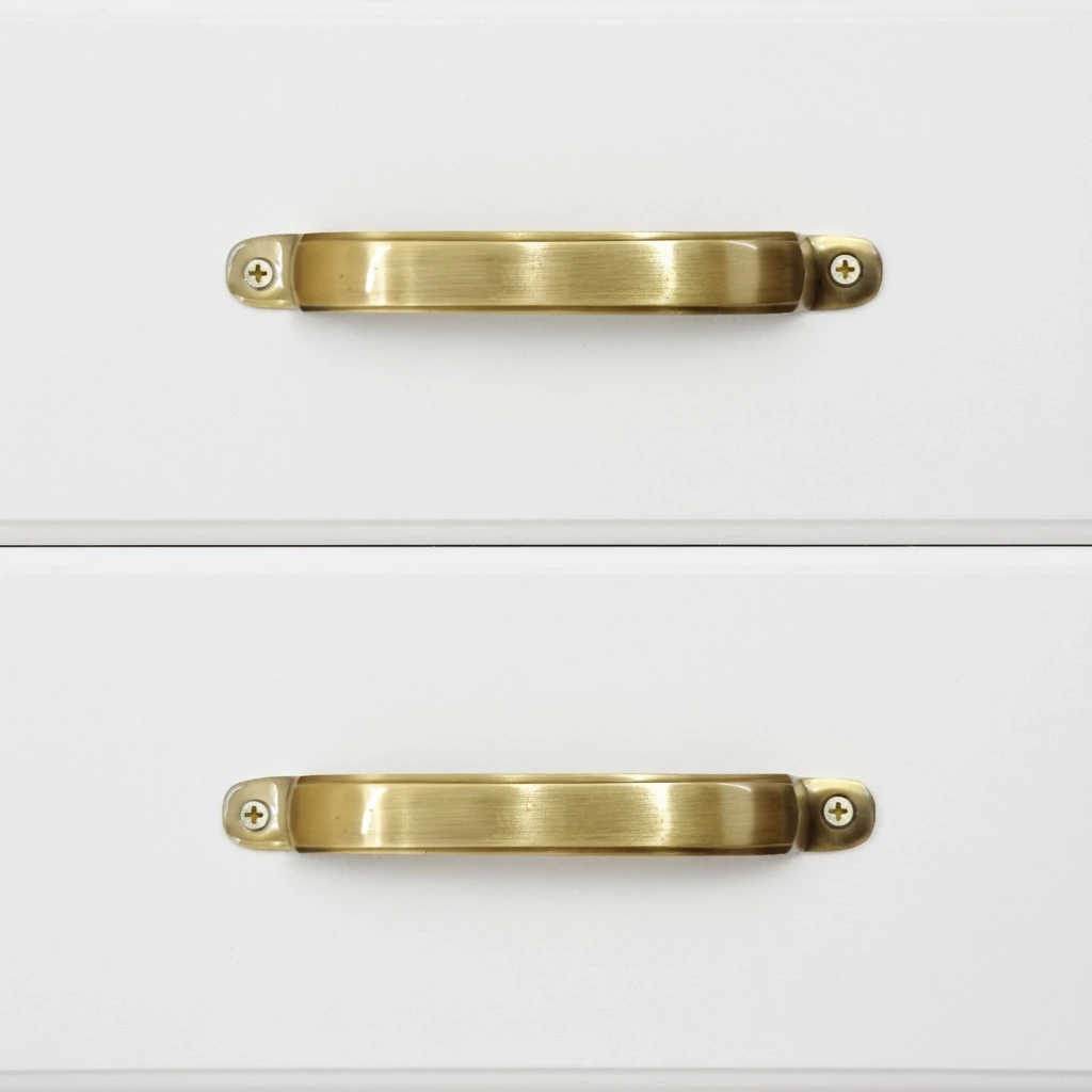 5" Brass Cabinet Handle CH-041 | Brass Antique Handle | Brass Antique Drawer Handle | Brass Antique Window Handle | Pack OF 2