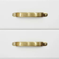 5" Brass Cabinet Handle CH-041 | Brass Antique Handle | Brass Antique Drawer Handle | Brass Antique Window Handle | Pack OF 2