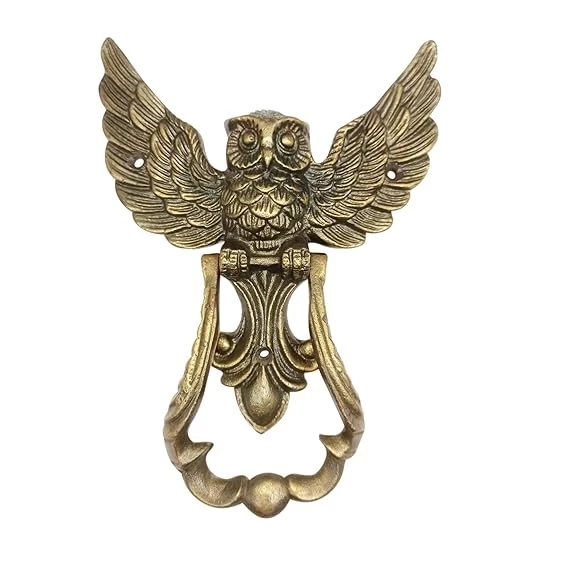 Cast Iron Owl Door Knocker DK - 025 | Iron Door Knocker | Antique Door Knocker |