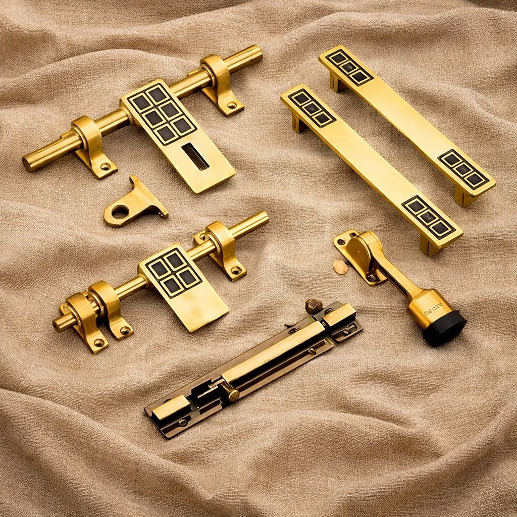 Brass door kit