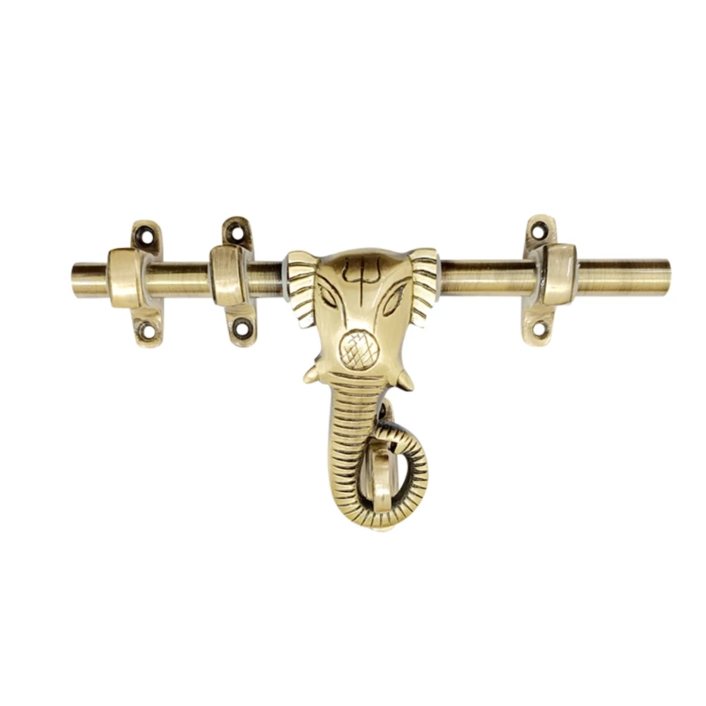 8" Brasss Ganesh Aldrop AL-016 | Brass Antique Aldrop | Brass Ganesh Style Aldrop | Brass Arla |