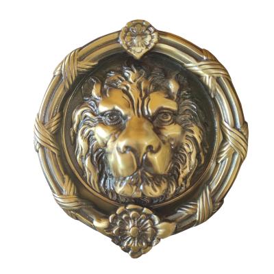 Royal Lion Brass Door Knocker