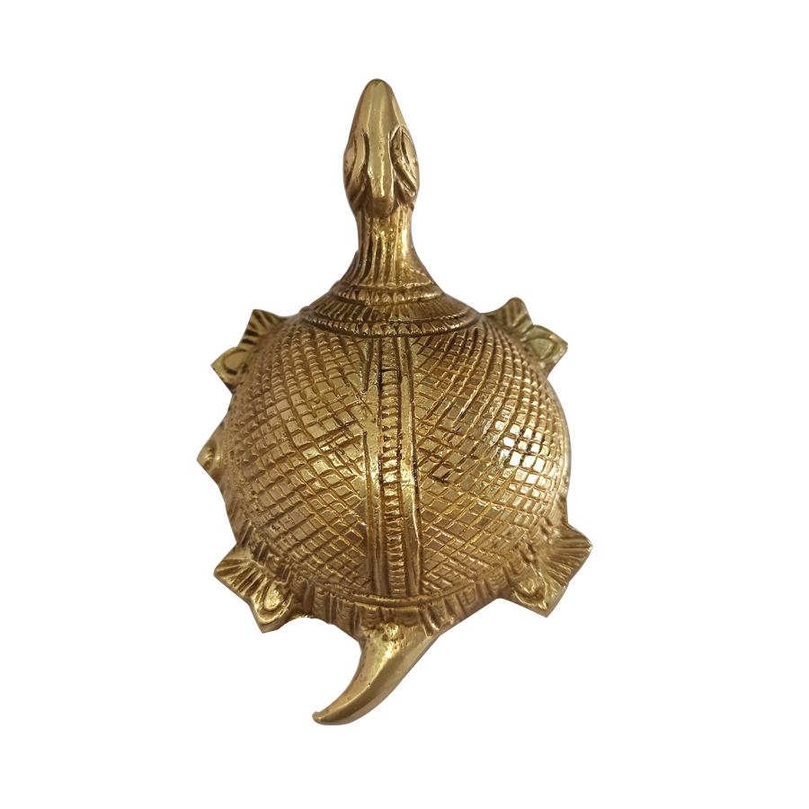 Brass Turtle Long Neck